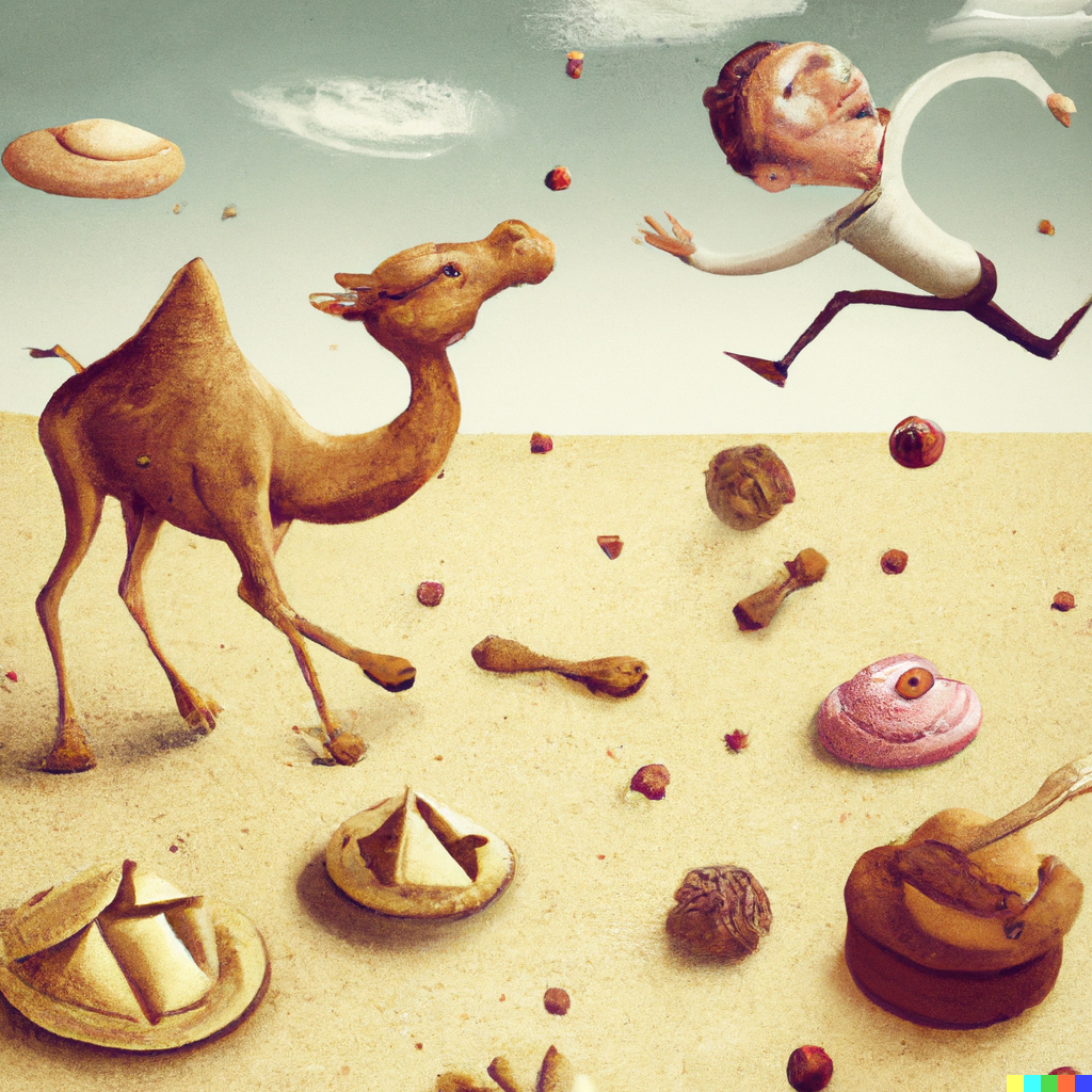 Robbie the Camel: Pie Antics